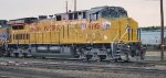 UP 9795 sits on The UP Ogden Yard Ready Line As The Rain Begins to Fall As A Thunderstorm Hits The Yard and Me